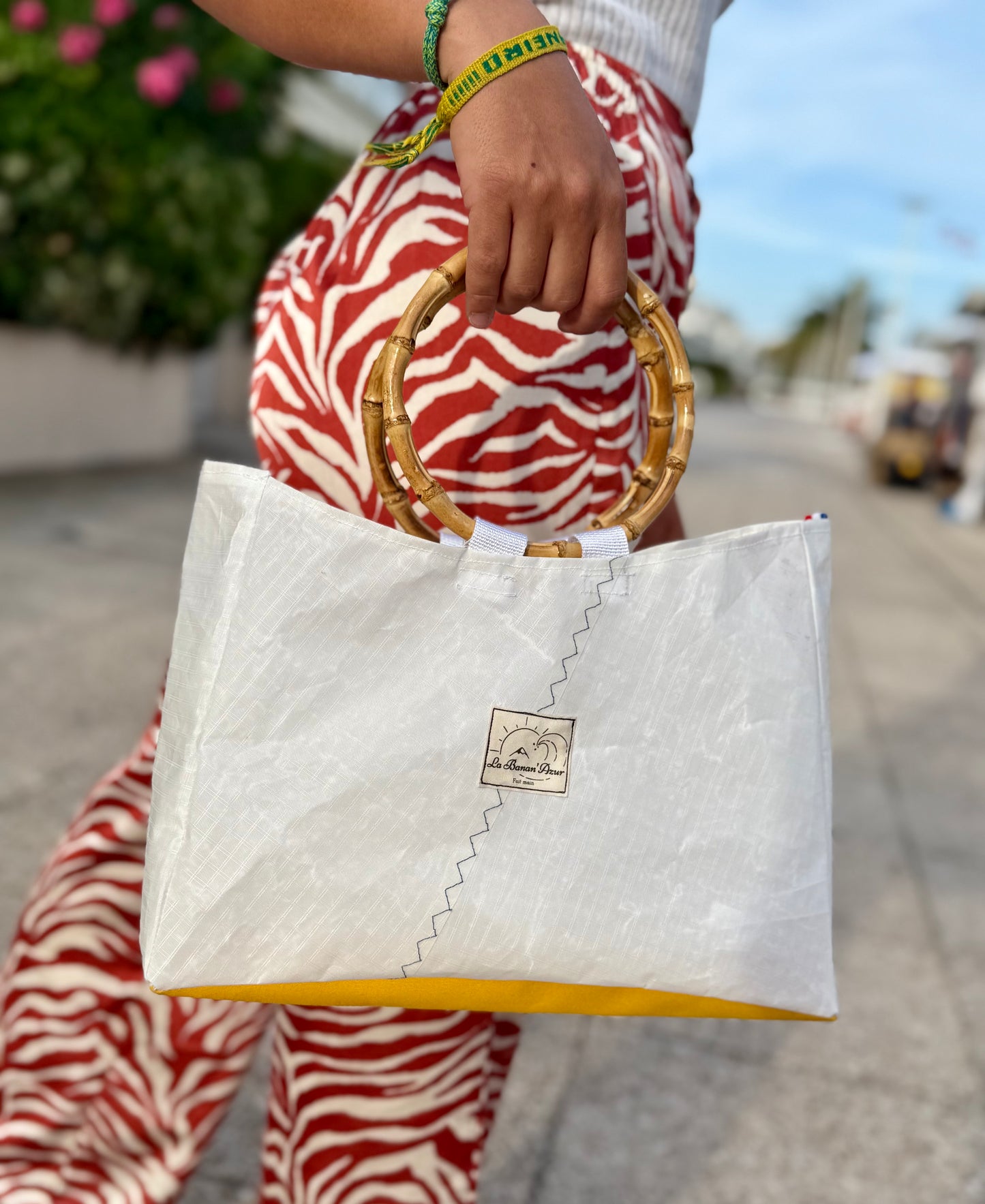 Sac à main bambou