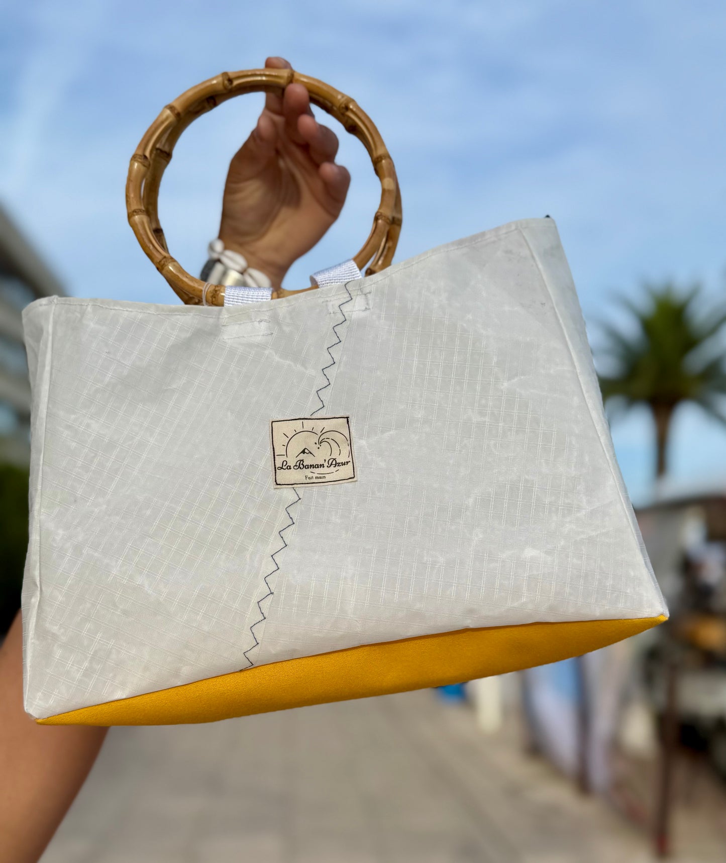 Sac à main bambou