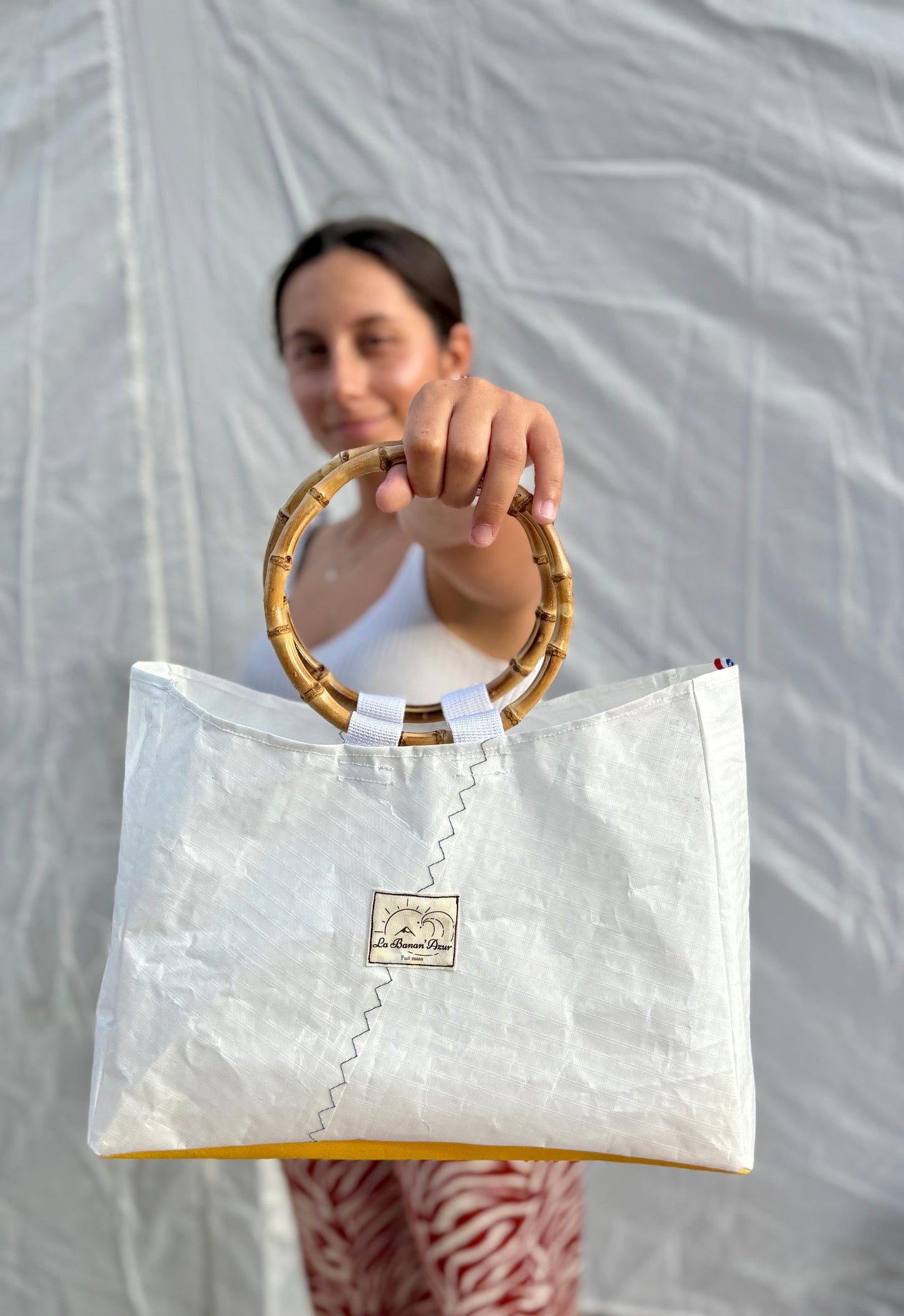 Sac à main bambou