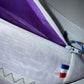 Banane Blanche - Intérieur violet - 100% voiles recyclées
